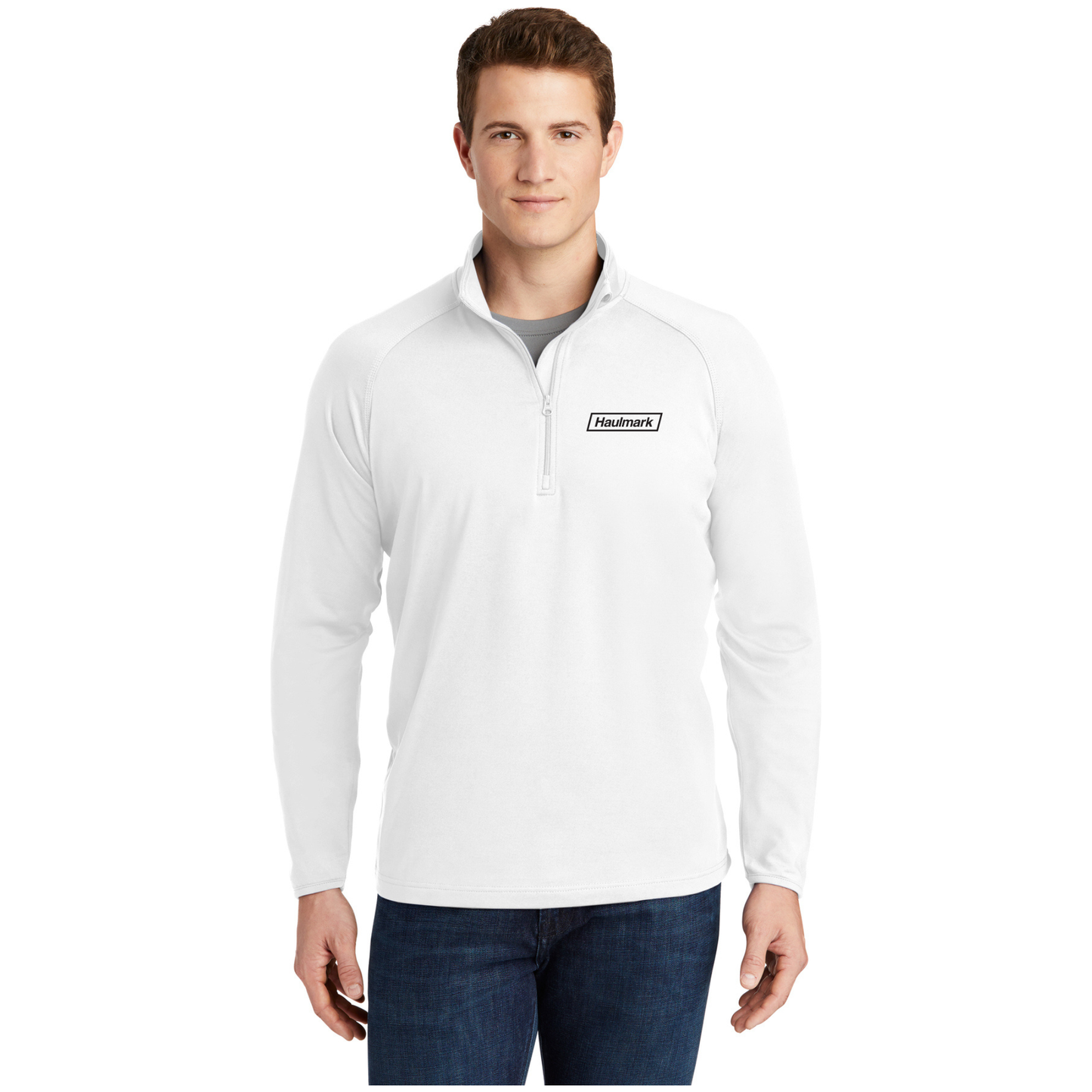 Sport-Tek® Sport-Wick® Stretch 1/4-Zip Pullover - ST850 HM/EMB