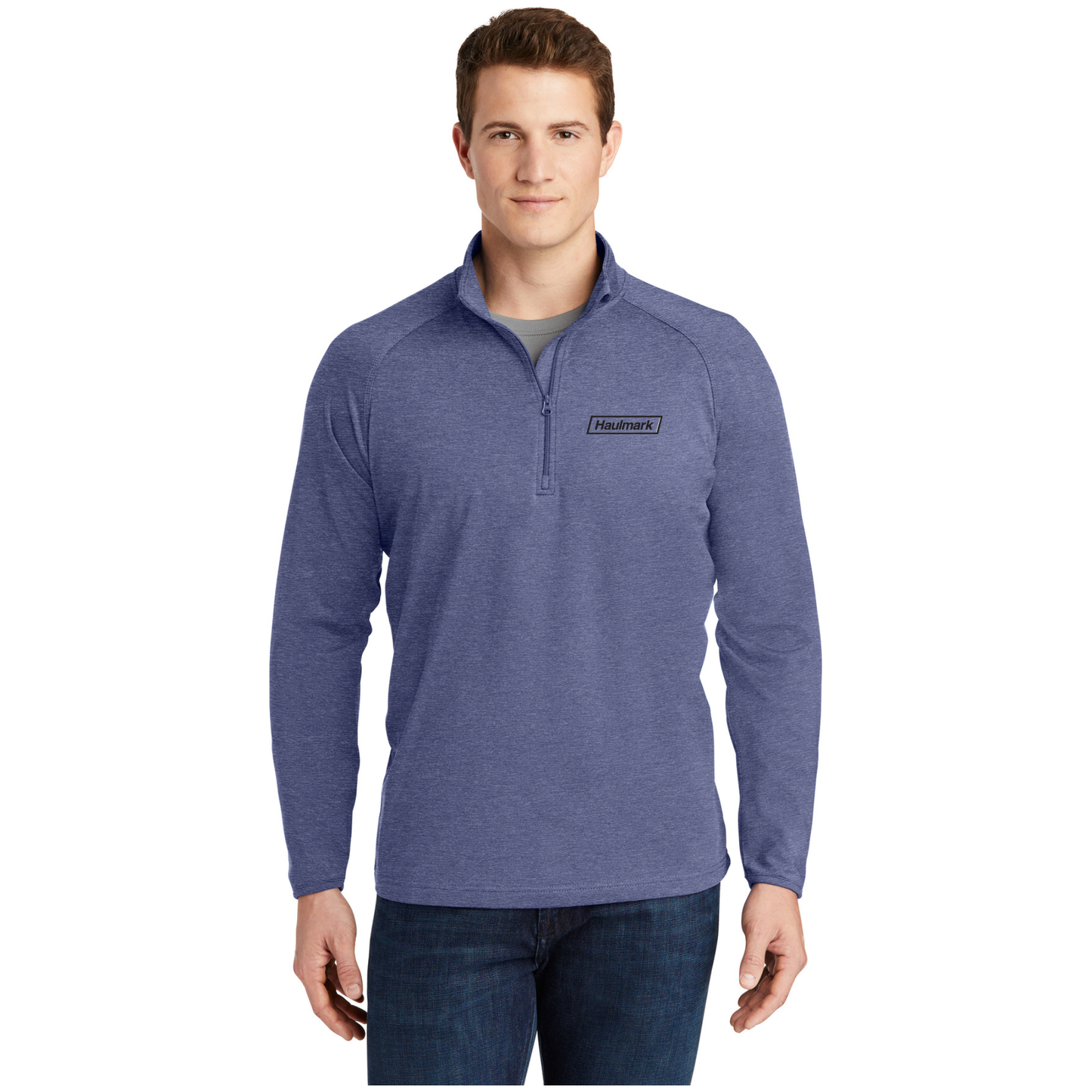 Sport-Tek® Sport-Wick® Stretch 1/4-Zip Pullover - ST850 HM/EMB