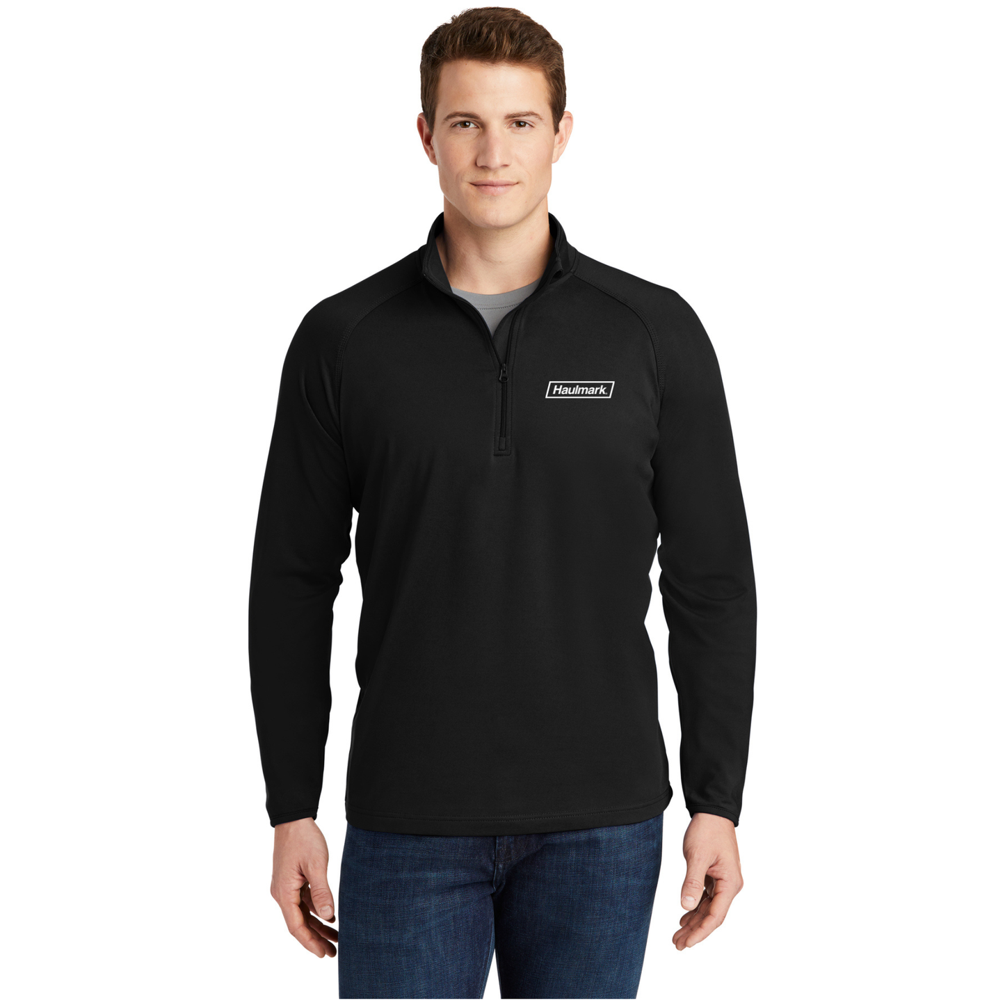 Sport-Tek® Sport-Wick® Stretch 1/4-Zip Pullover - ST850 HM/EMB
