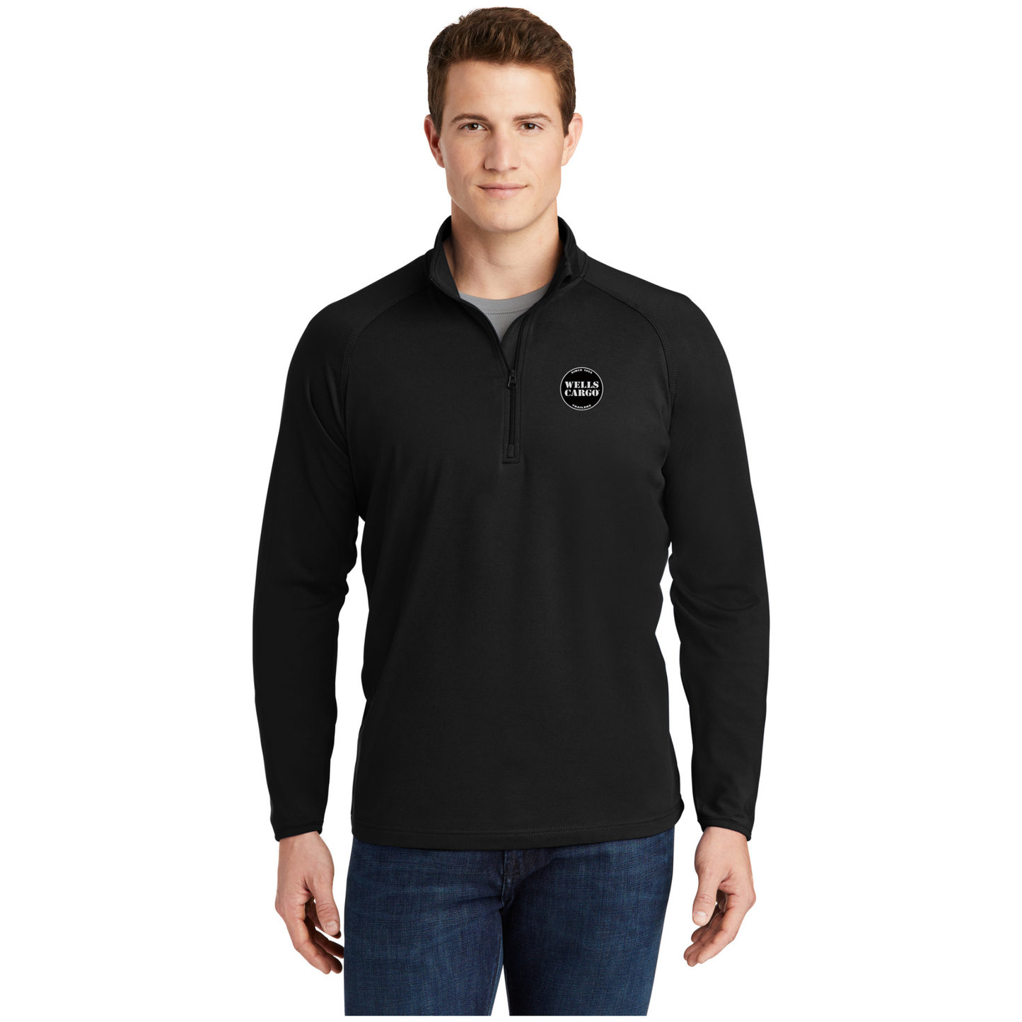 Sport-Tek® Sport-Wick® Stretch 1/4-Zip Pullover - ST850 WC/EMB