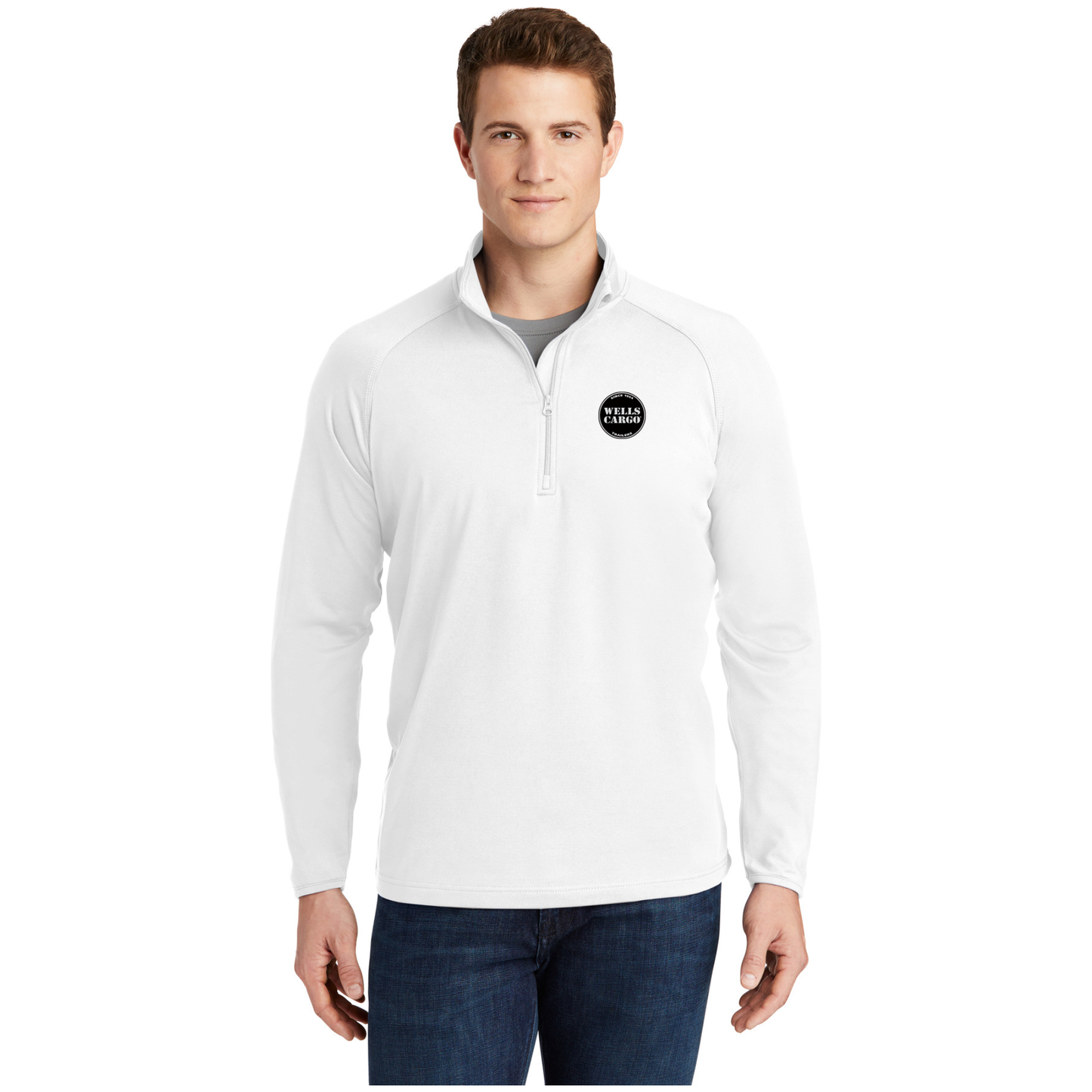 Sport-Tek® Sport-Wick® Stretch 1/4-Zip Pullover - ST850 WC/EMB