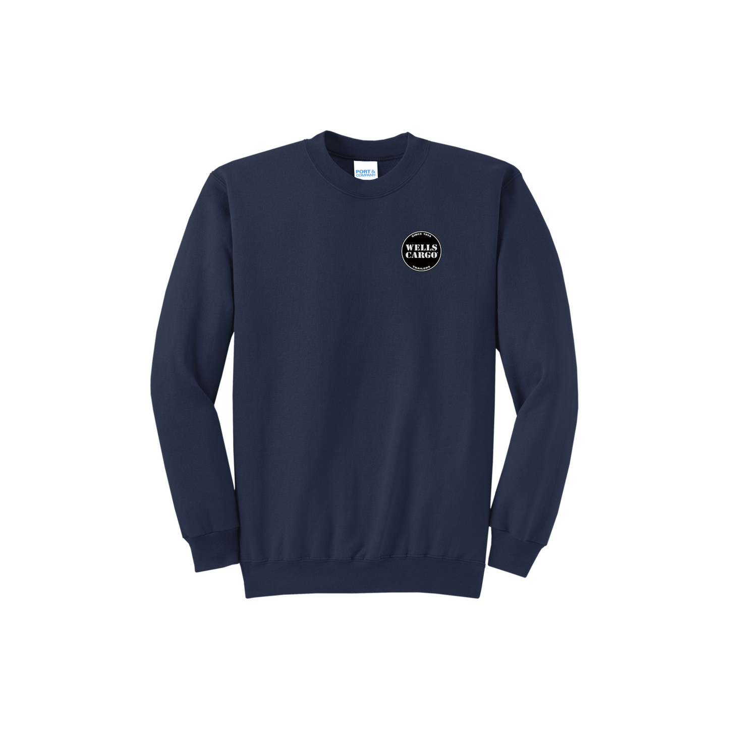 Port & Company® Core Fleece Crewneck Sweatshirt - PC78 WC/HP