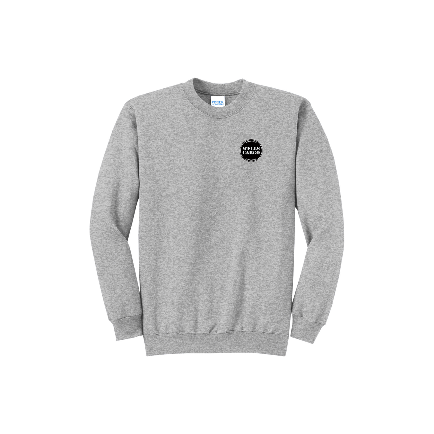 Port & Company® Core Fleece Crewneck Sweatshirt - PC78 WC/HP
