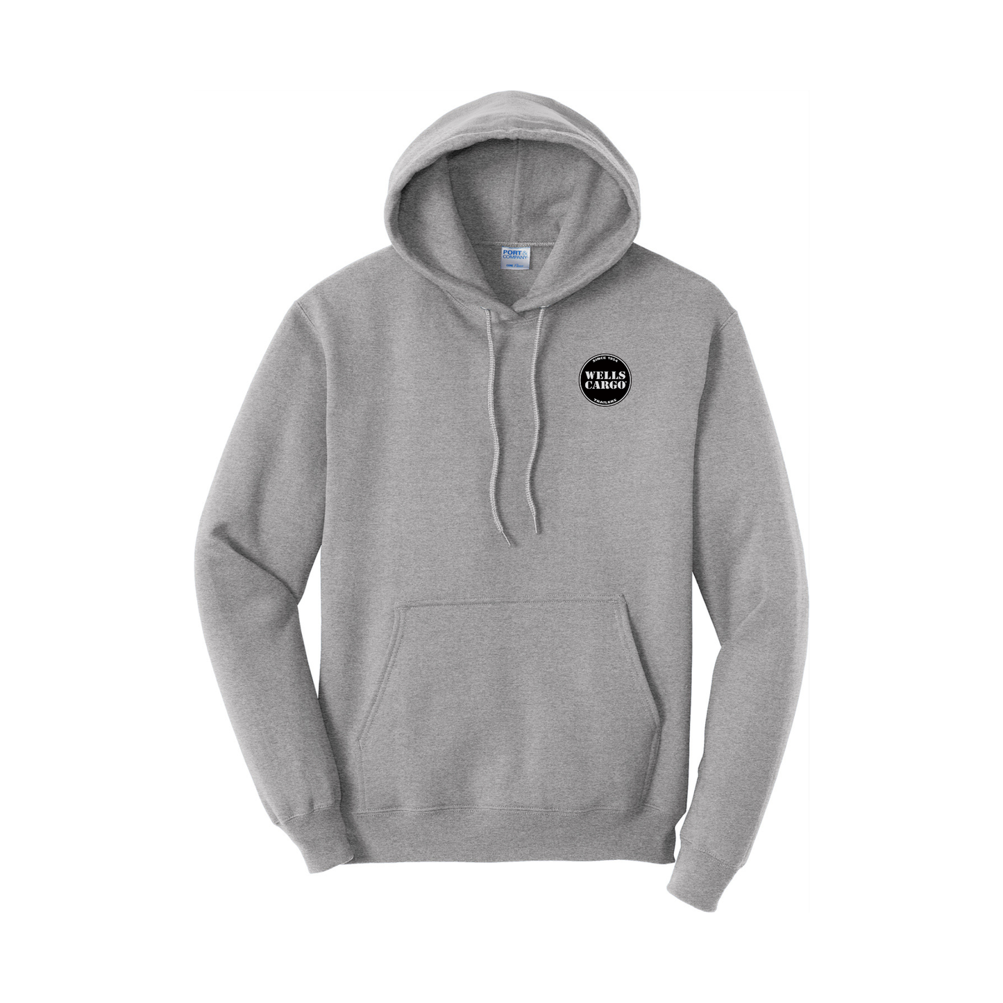 Port & Company® Core Fleece Pullover Hooded Sweatshirt - PC78H WC/HP