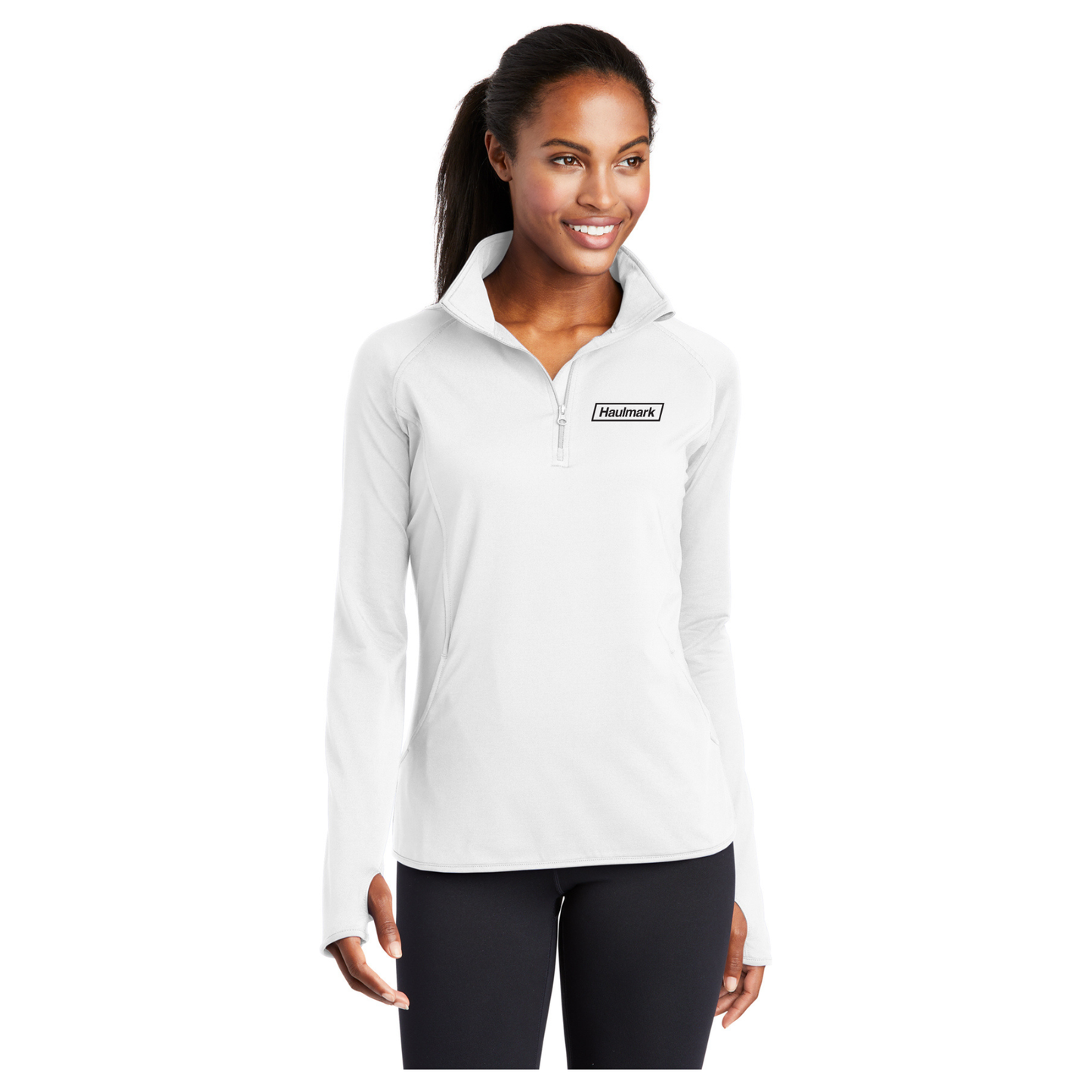 Sport-Tek® Women's Sport-Wick® Stretch 1/4-Zip Pullover - LST850