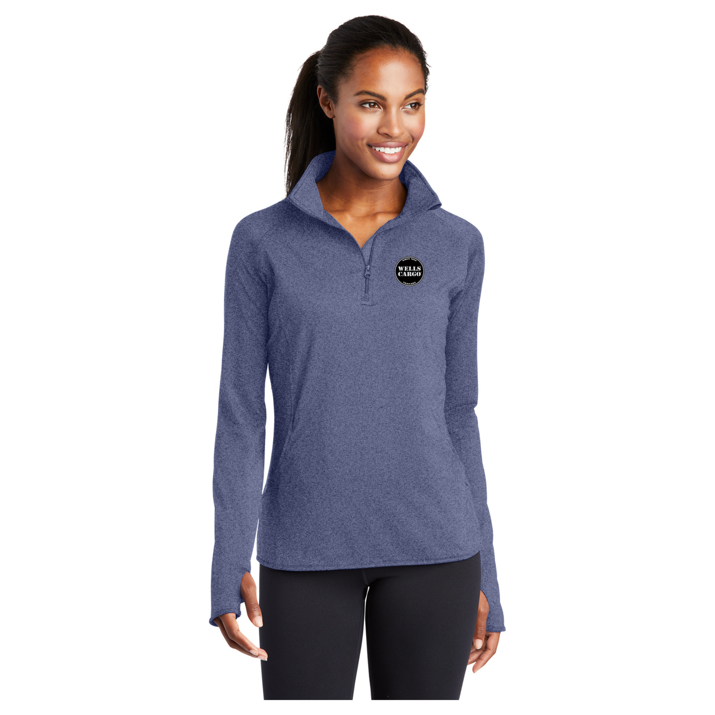 Sport-Tek® Women's Sport-Wick® Stretch 1/4-Zip Pullover - LST850