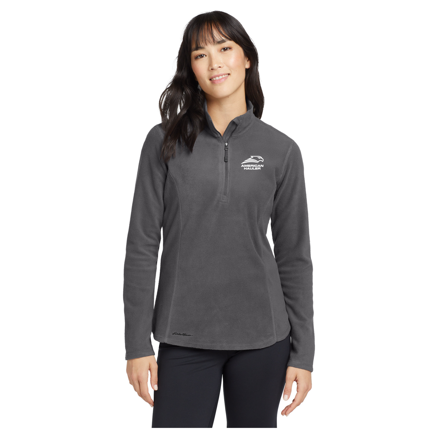 Eddie Bauer® Women's 1/2-Zip Microfleece Jacket - EB227