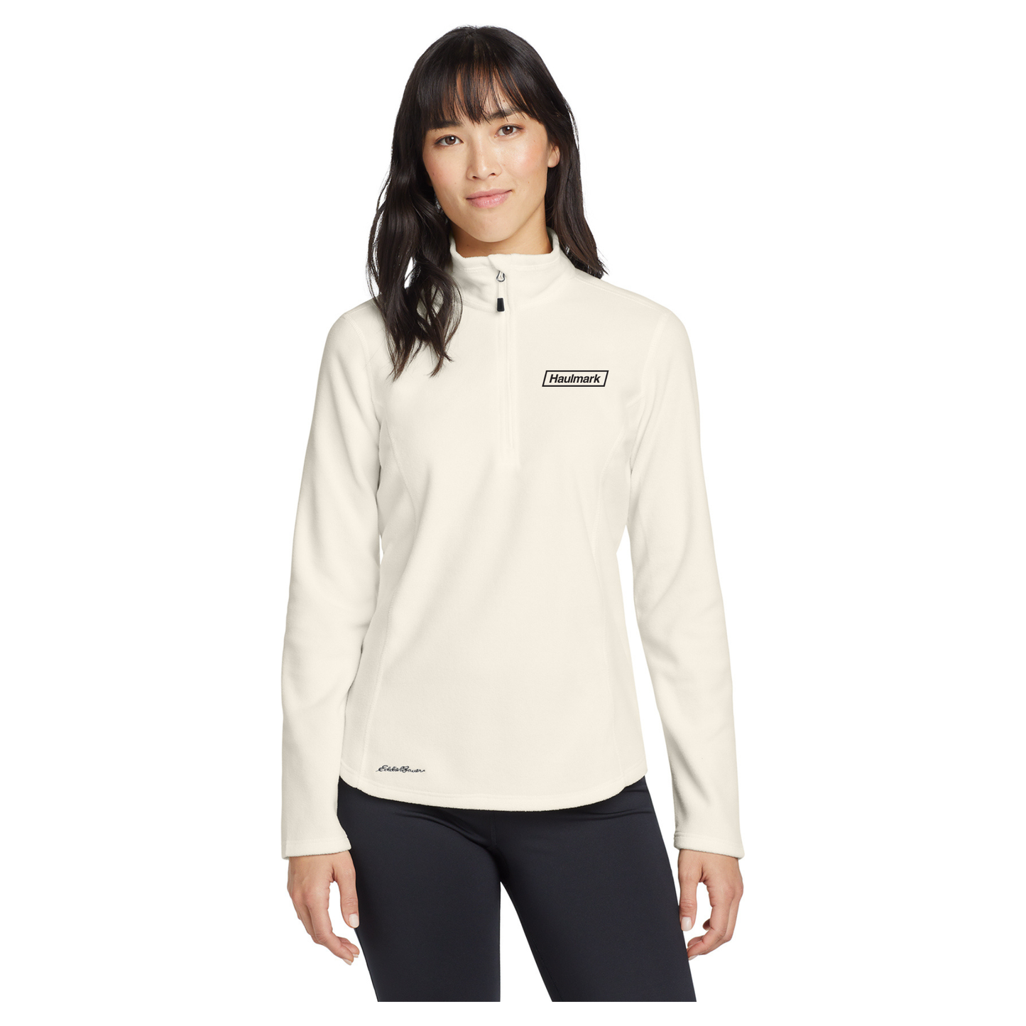Eddie Bauer® Women's 1/2-Zip Microfleece Jacket - EB227