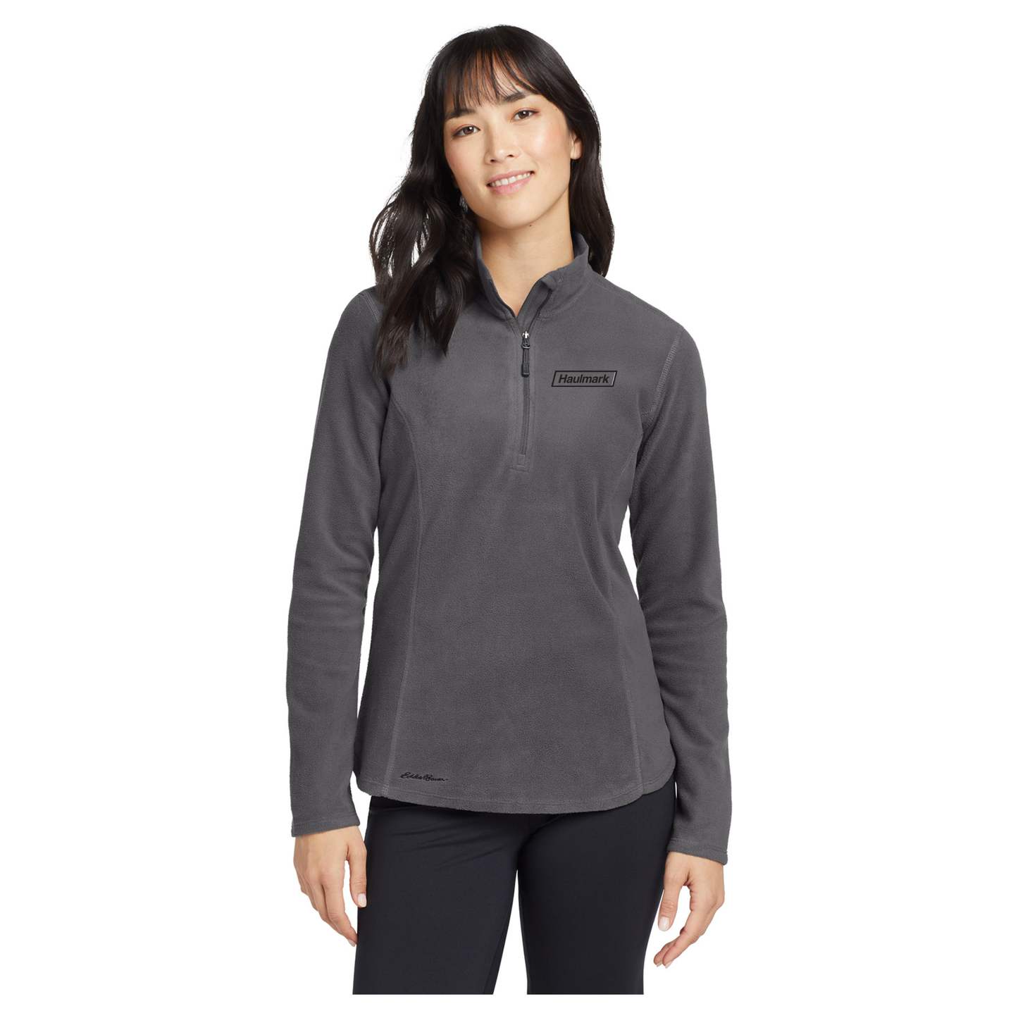 Eddie Bauer® Women's 1/2-Zip Microfleece Jacket - EB227