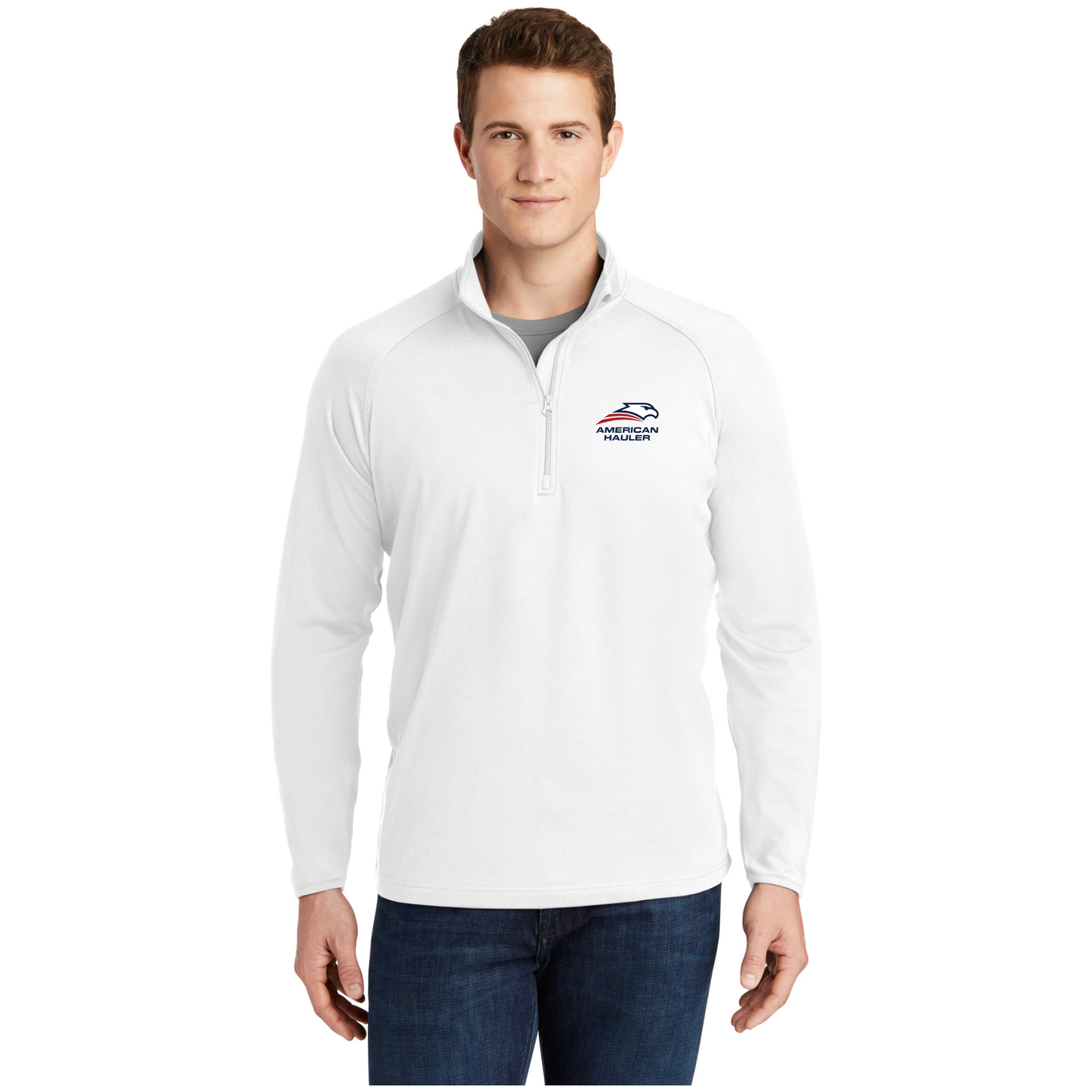 Sport-Tek® Sport-Wick® Stretch 1/4-Zip Pullover - ST850 AH/EMB