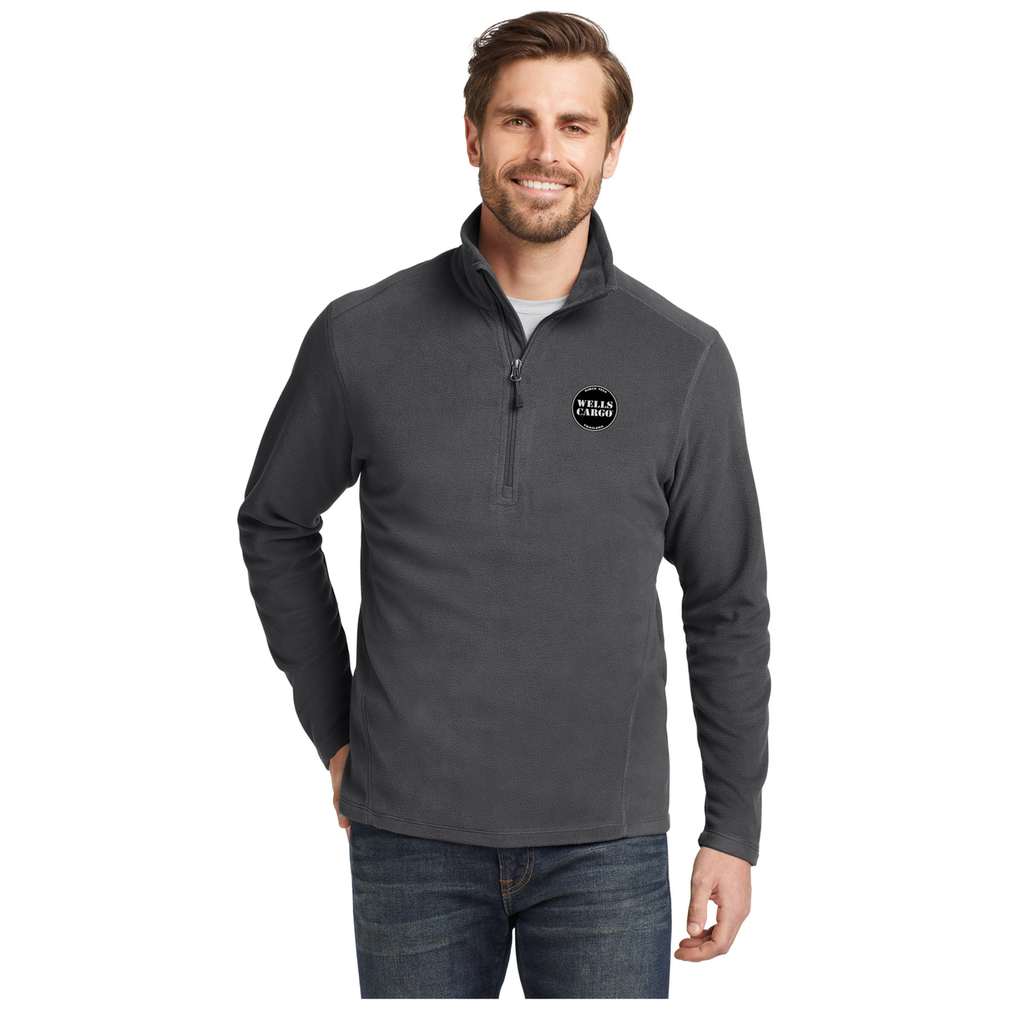 Eddie Bauer®1/2-Zip Microfleece Jacket - EB226